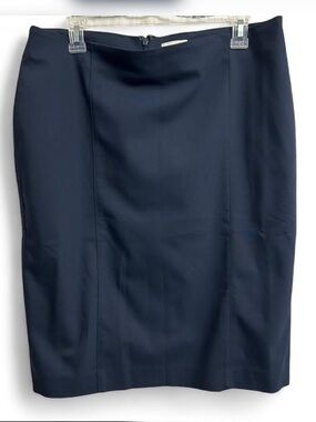 Van Heusen Navy Pencil Skirt - Tailored Office Style